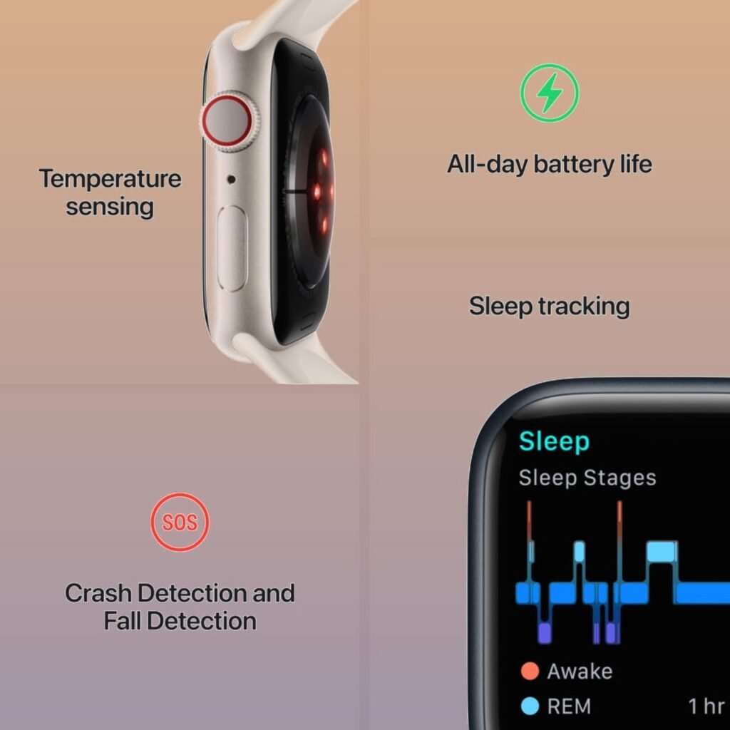 Apple Watch Series 8 Aluminum Review: Still Worth it in 2025? 7 Apple Watch Series 8 worn on wrist showing fitness stats