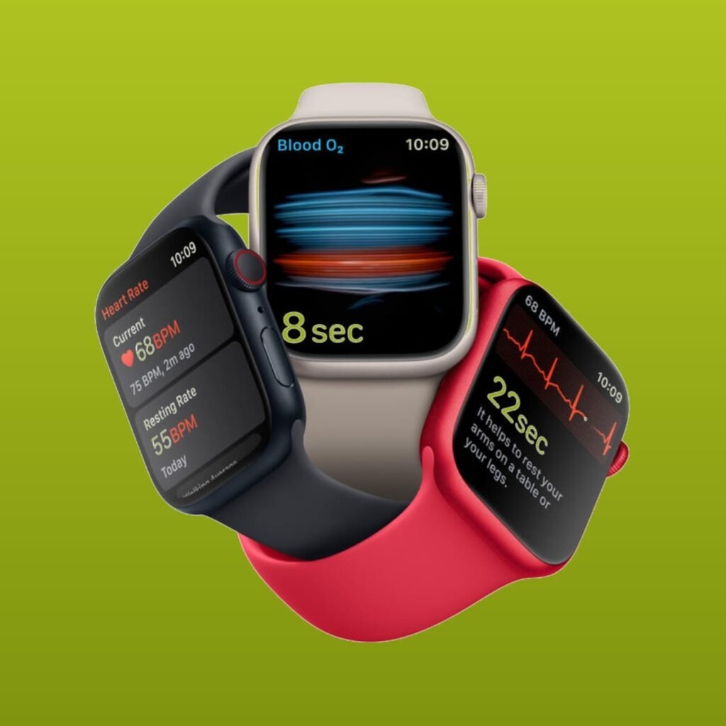 Apple Watch Series 8 Aluminum Review: Still Worth it in 2025? 6 Apple Watch Series 8 Aluminum model front and side view in 2025