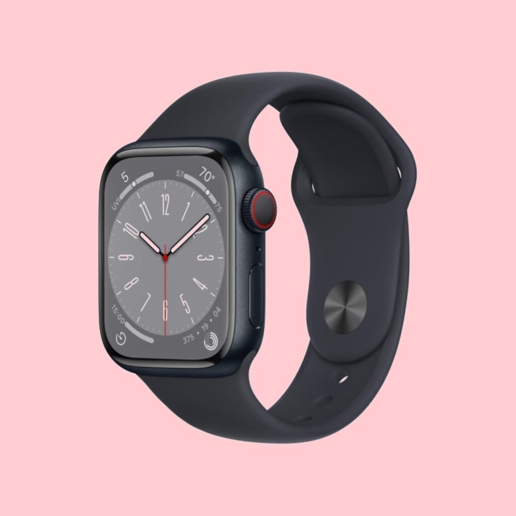 Apple Watch Series 8 Aluminum Review: Still Worth it in 2025? 9 Apple Watch Series 8 Aluminum model front and side view in 2025